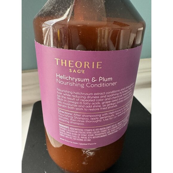 Theorie SAGE Helichrysum & PLUM Nourishing DRY & OVER PROCESSED Conditioner 13.5 - Picture 3 of 4